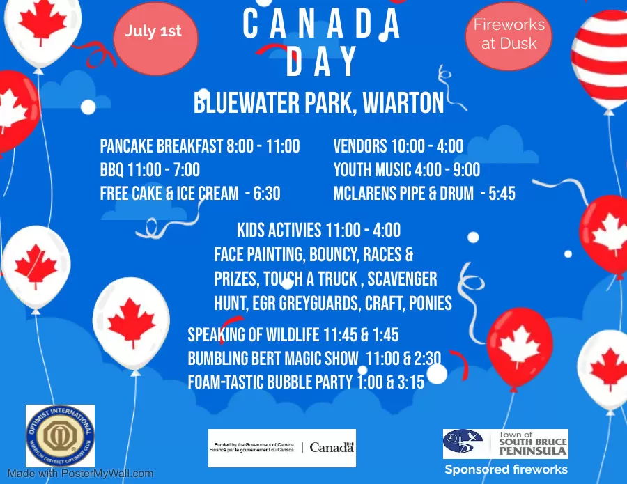 Canada Day at Bluewater Park | Wiarton